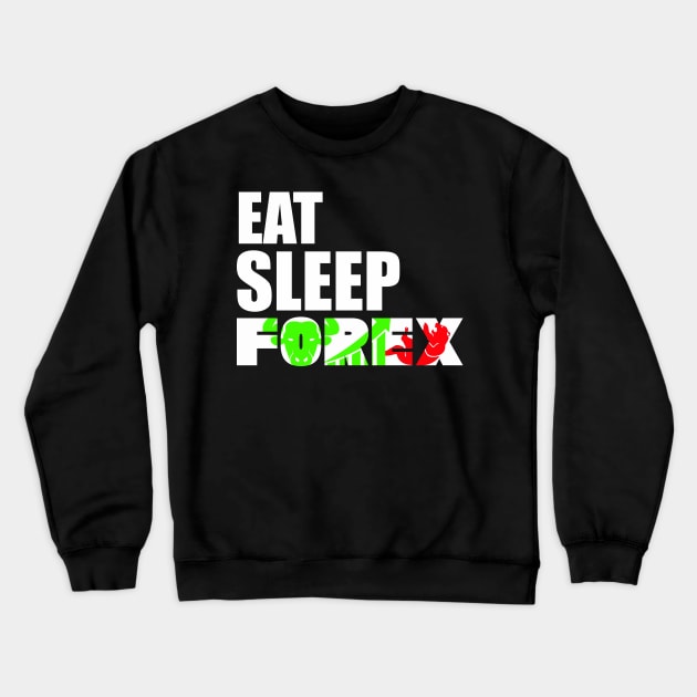 Forex Trading Crewneck Sweatshirt by Proway Design